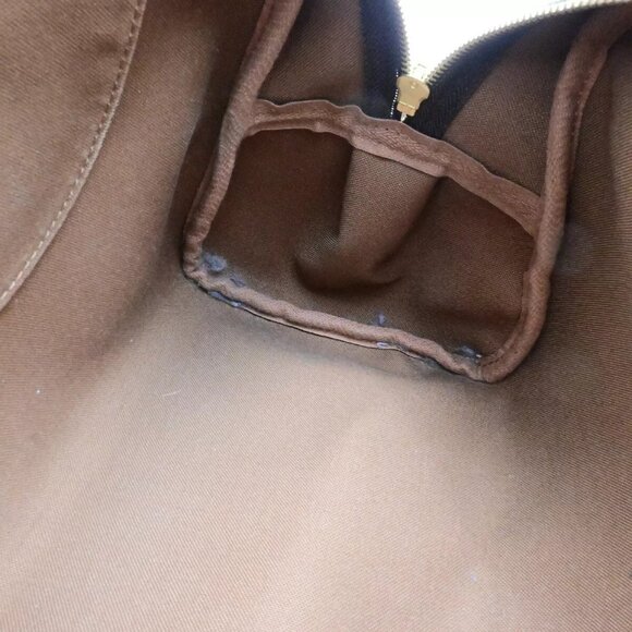 LOUIS VUITTON Montorgueil PM Shoulder Bag Monogram Leather Brown - Picture 6 of 16